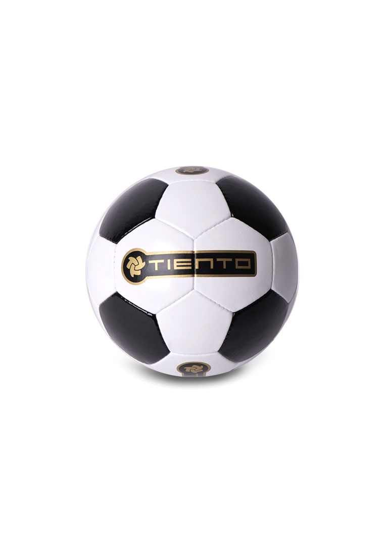 Tiento Bola Sepak Putih Soccer Football Retro Black White Ball Size 5 Include Pentil