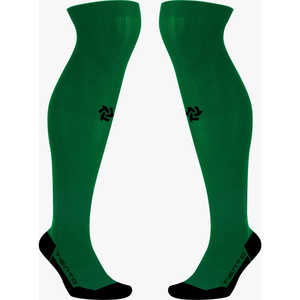 Tiento Kaos Kaki Panjang Olahraga Sepak bola Socks Soccer Green