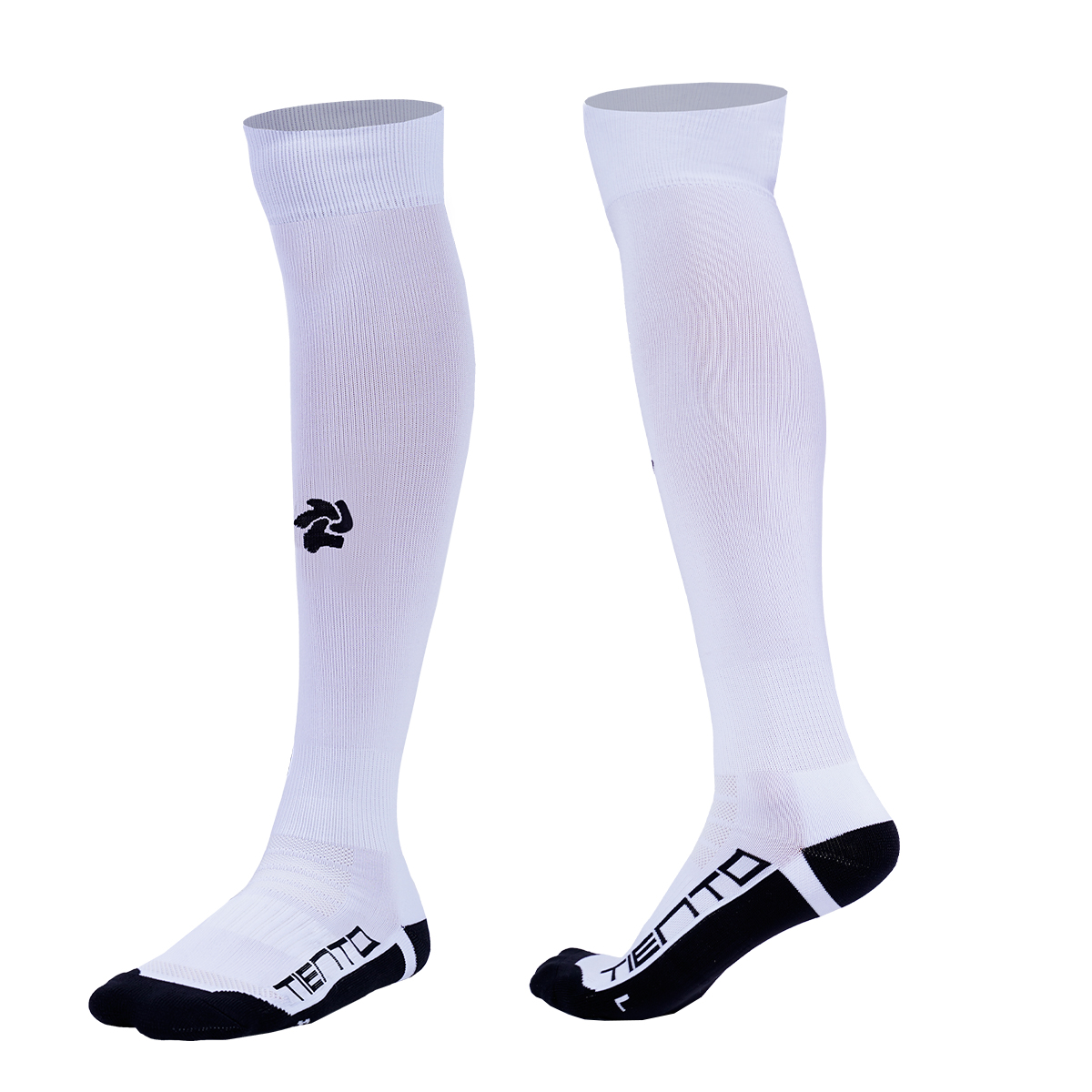 Tiento Kaos Kaki Panjang Olahraga Sepak bola Socks Soccer White