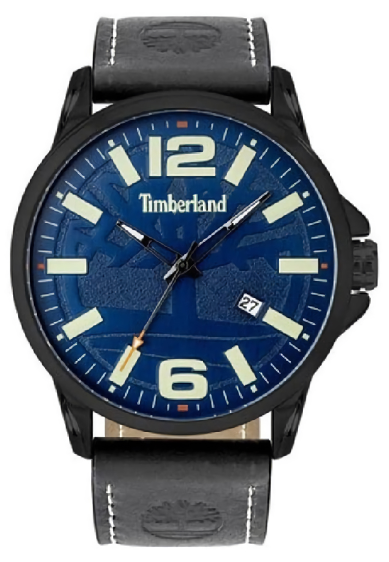 Timberland Watch Timberland - Jam Tangan Pria - Black - Leather Strap - 15905JYU/03-G