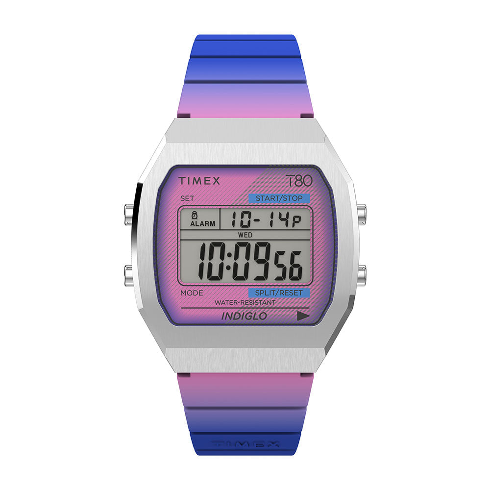 Timex Jam Tangan Wanita Timex T80 Steel TW2V74600Z8 Original