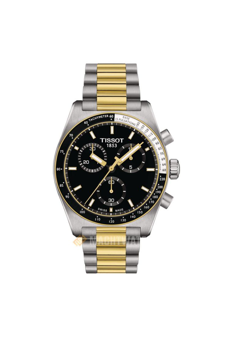 Tissot Jam Tangan Pria Tissot PRS 516 Chronograph 40mm T-Sport T149.417.22.051.00 Black Dial Stainle