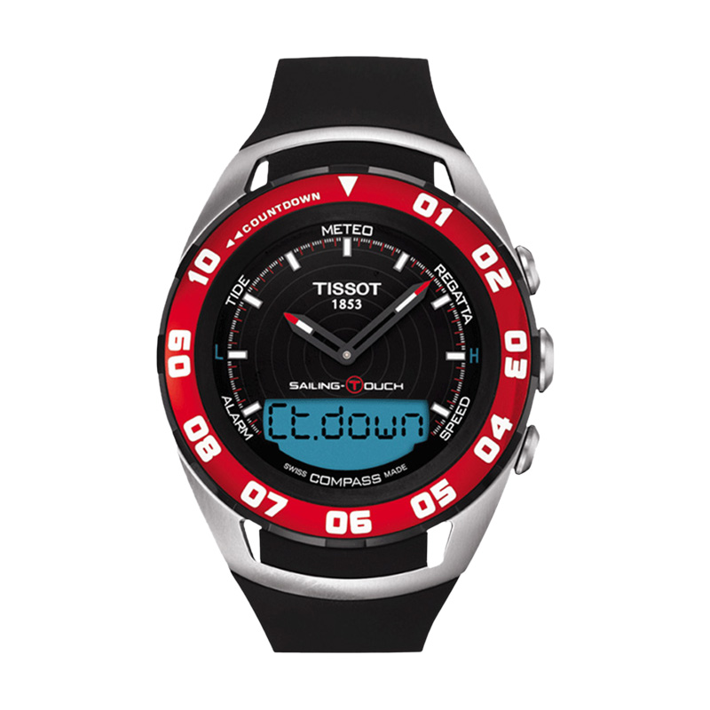 Tissot T-Touch Expert Solar NBA Jam Tangan Pria Hitam T0914204720701