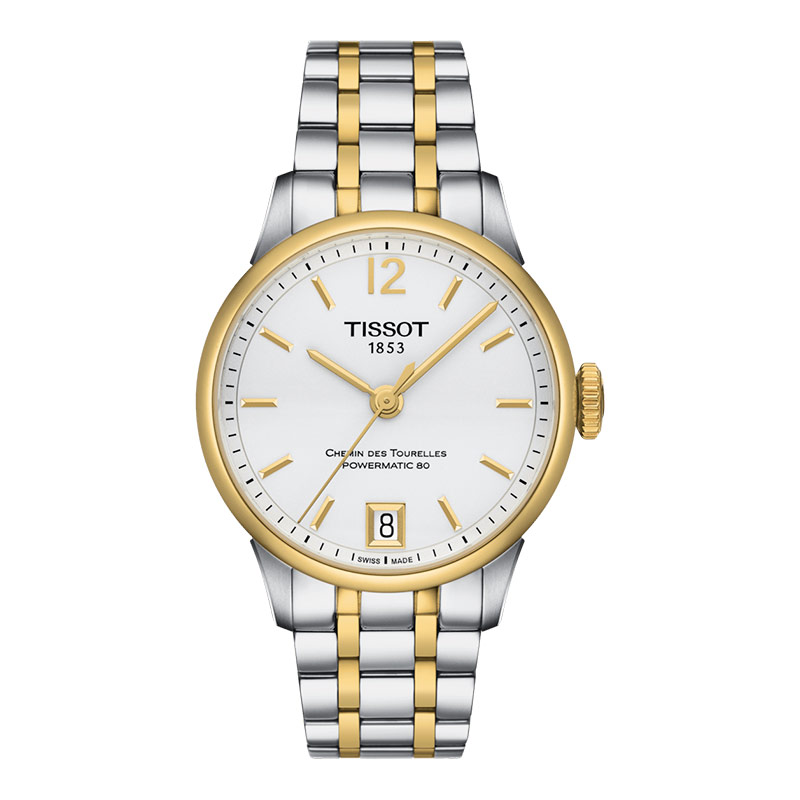 Tissot Chemin des Tourelles T139.807.16.041.00 Jam Tangan Pria Otomatis 39mm Stainless Steel