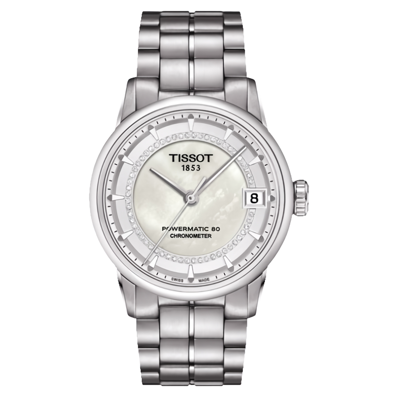 Tissot Women's Luxury 316L Stainless Steel case Swiss Automatic Watch Strap