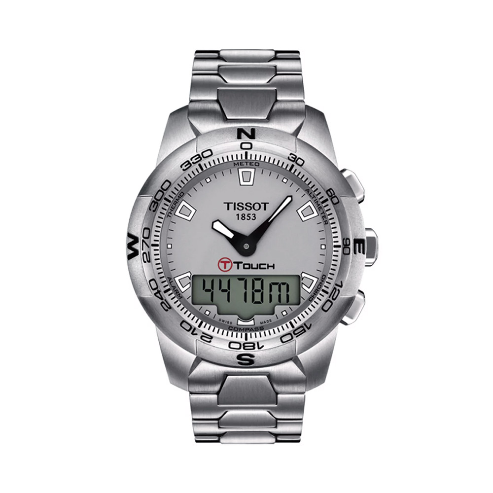 Tissot T-Touch Expert Solar NBA Jam Tangan Pria Hitam T0914204720701