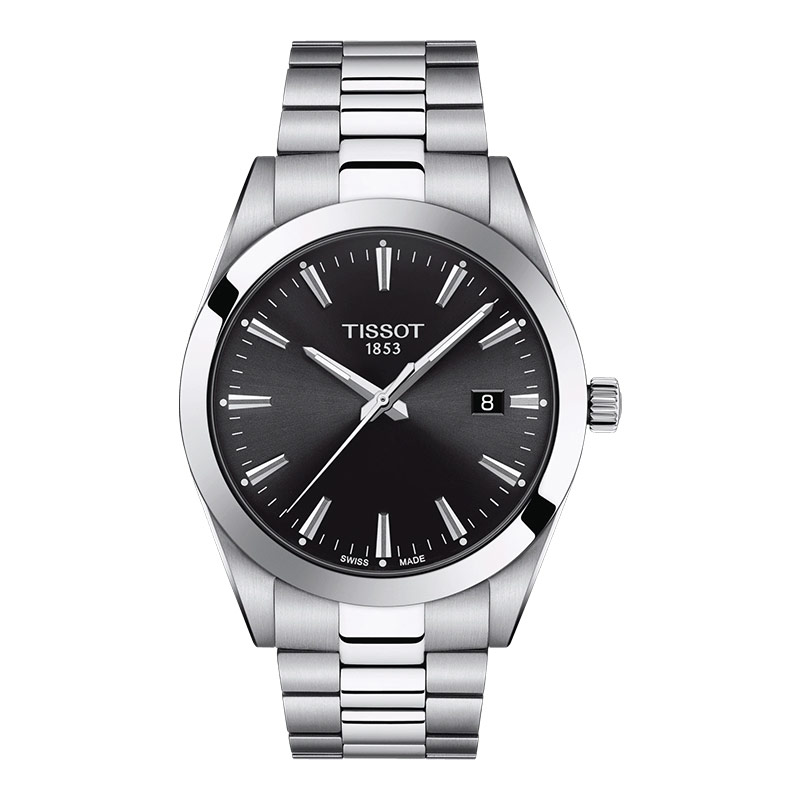 Tissot Gentleman T1274101605100 Jam Tangan Quartz Pria