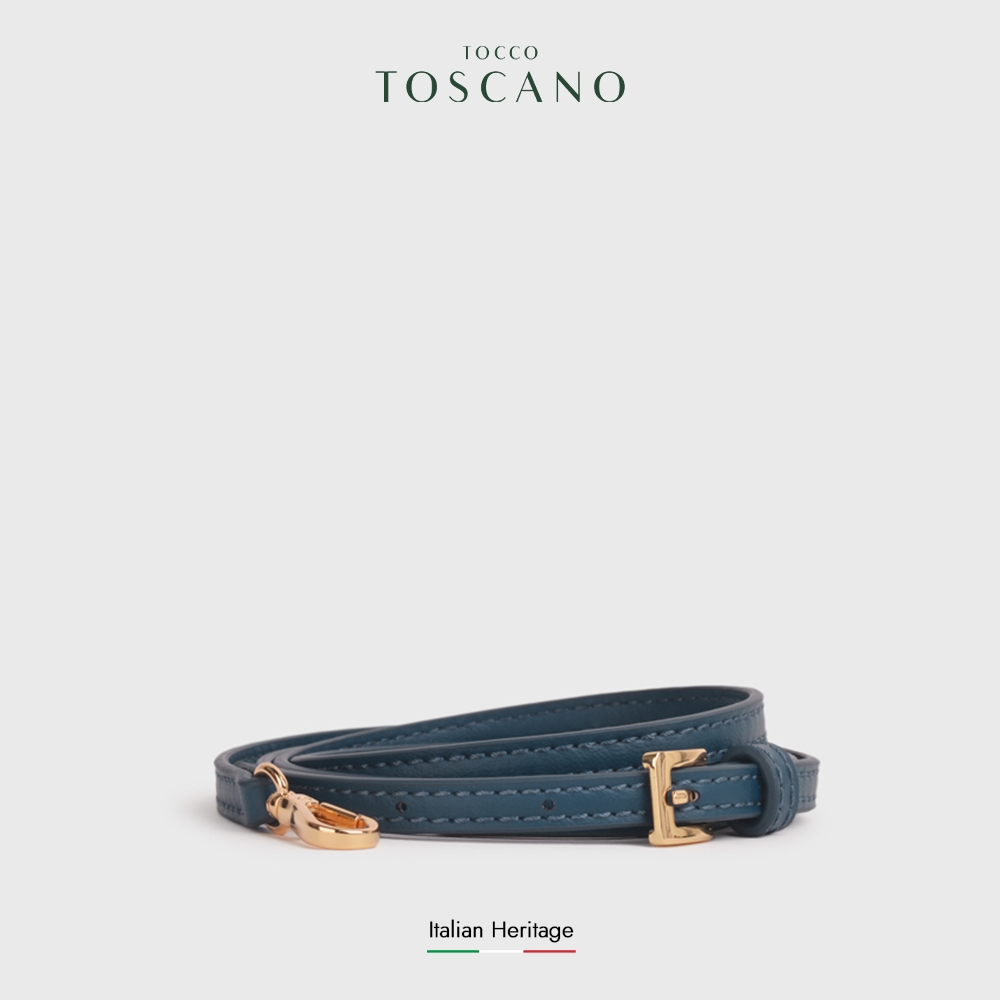 Tocco Toscano - Iduna 10mm Adjustable Bag Strap (Cobalt/Blue)