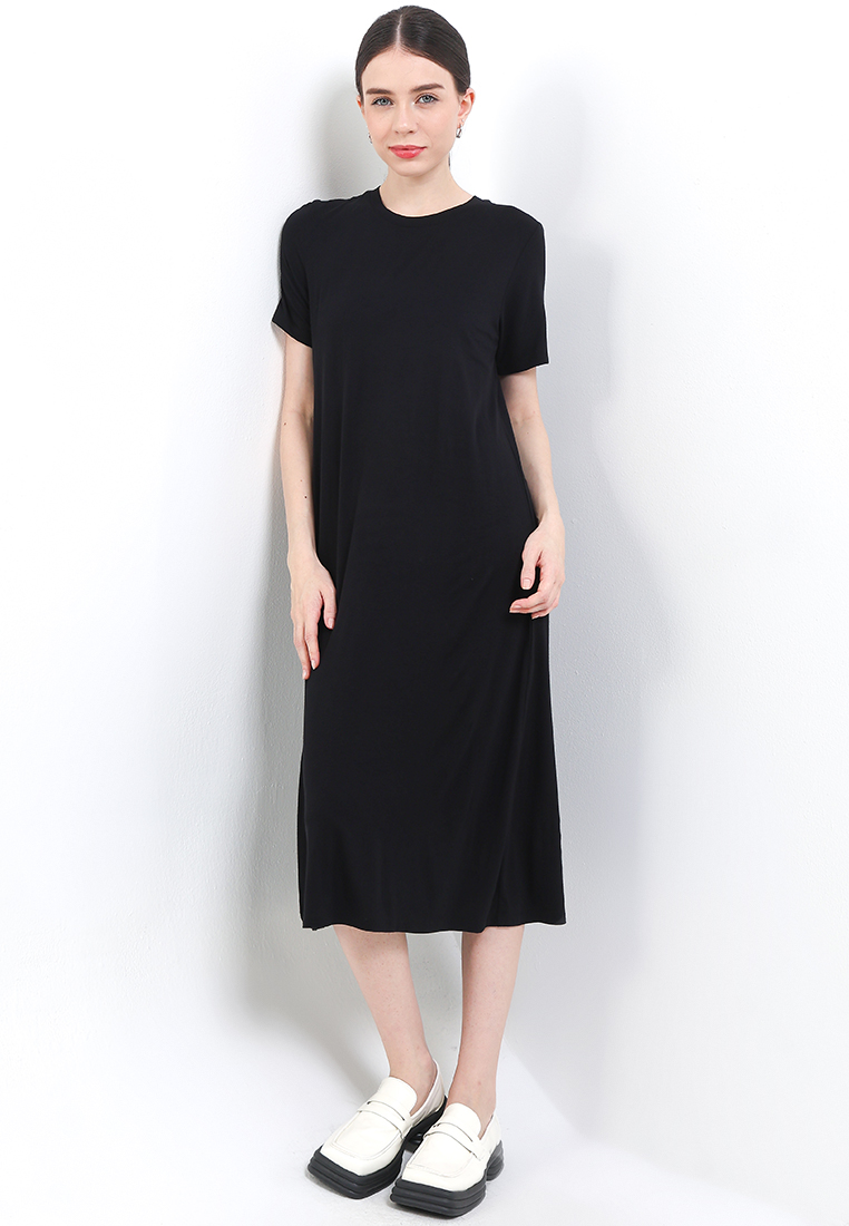 Tolliver Basic Midi T-Shirt Dress