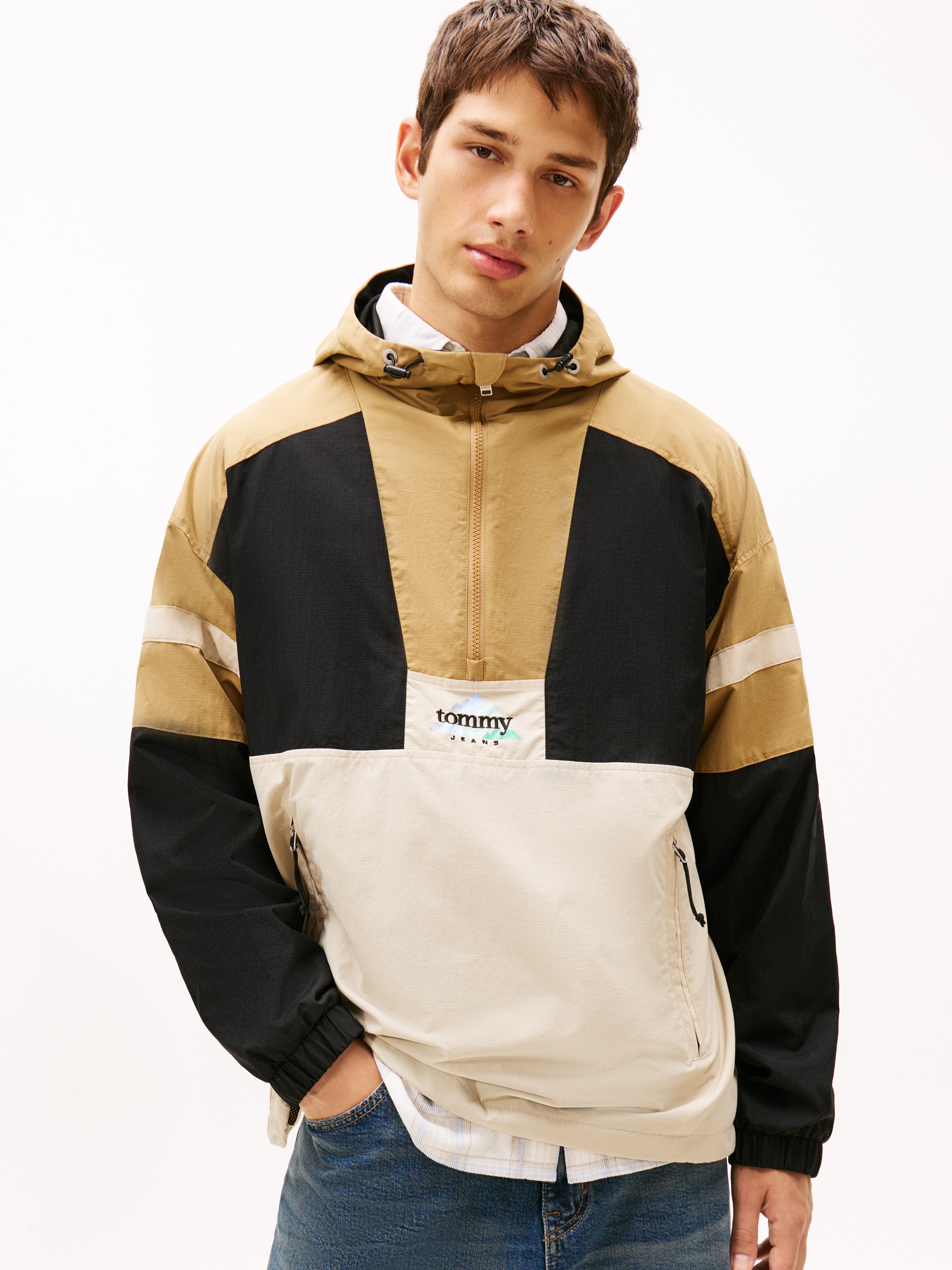 Tommy Hilfiger Tommy Jeans - Lightweight Ripstop Loose Popover Jacket