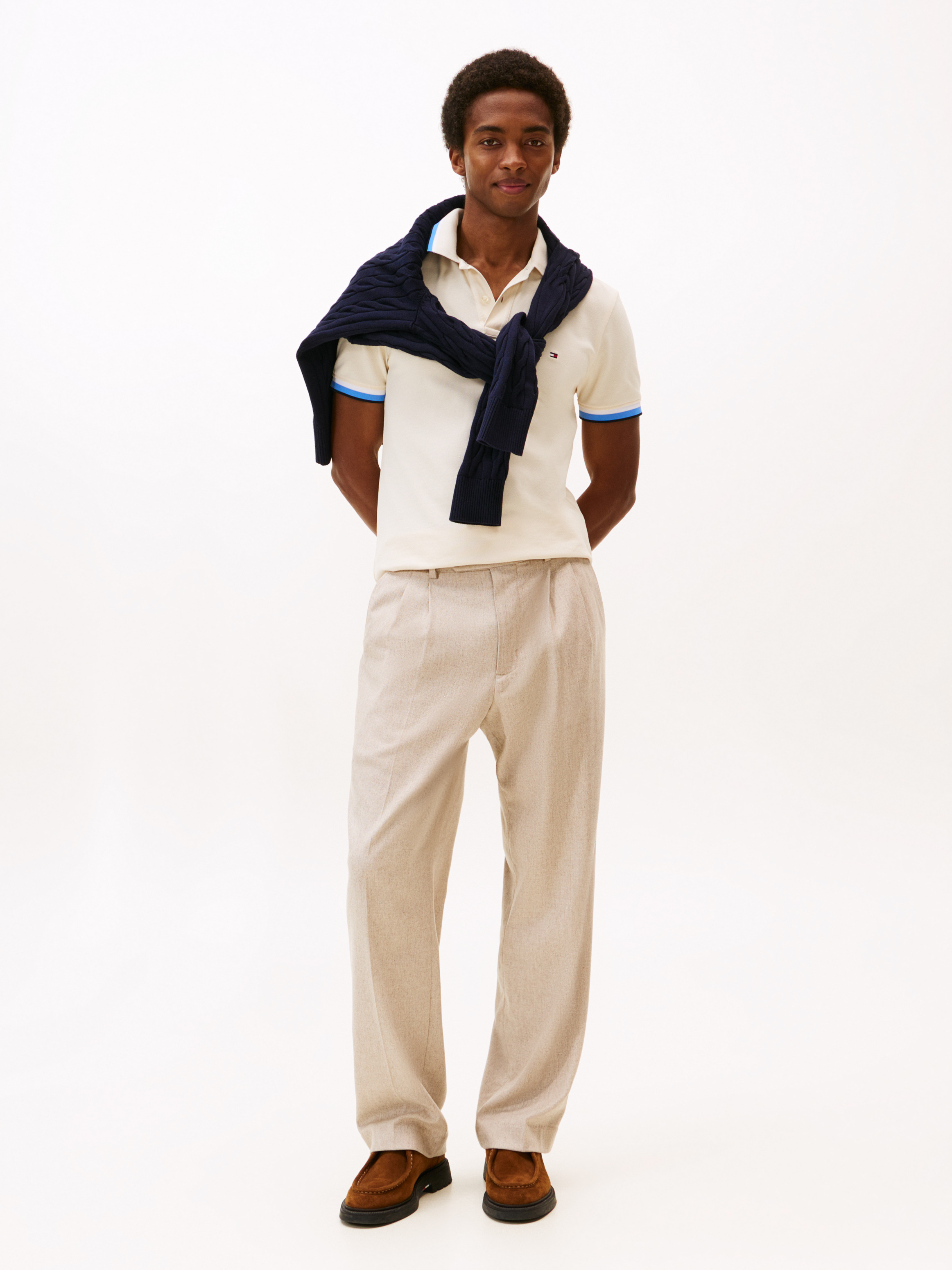 Tommy Hilfiger - Cuff Slim Fit Polo