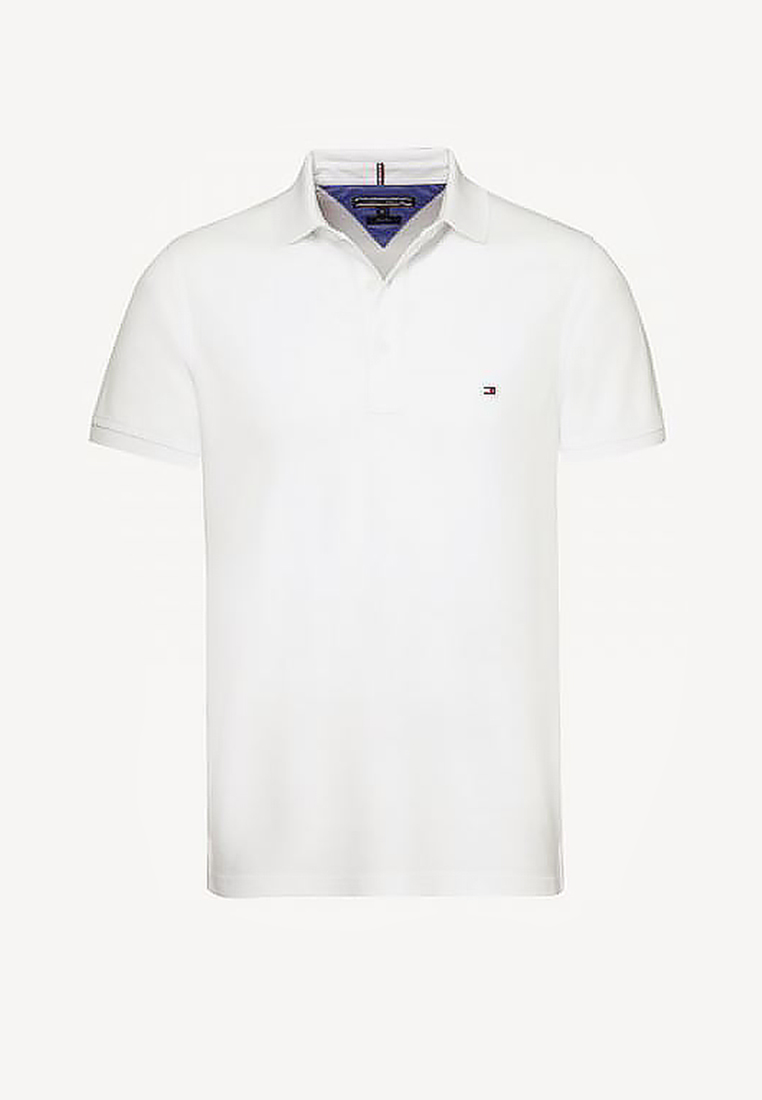 tommy hilfiger white polo t shirt