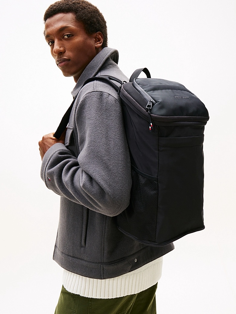 Tommy Hilfiger - Textile Logo Packable Backpack