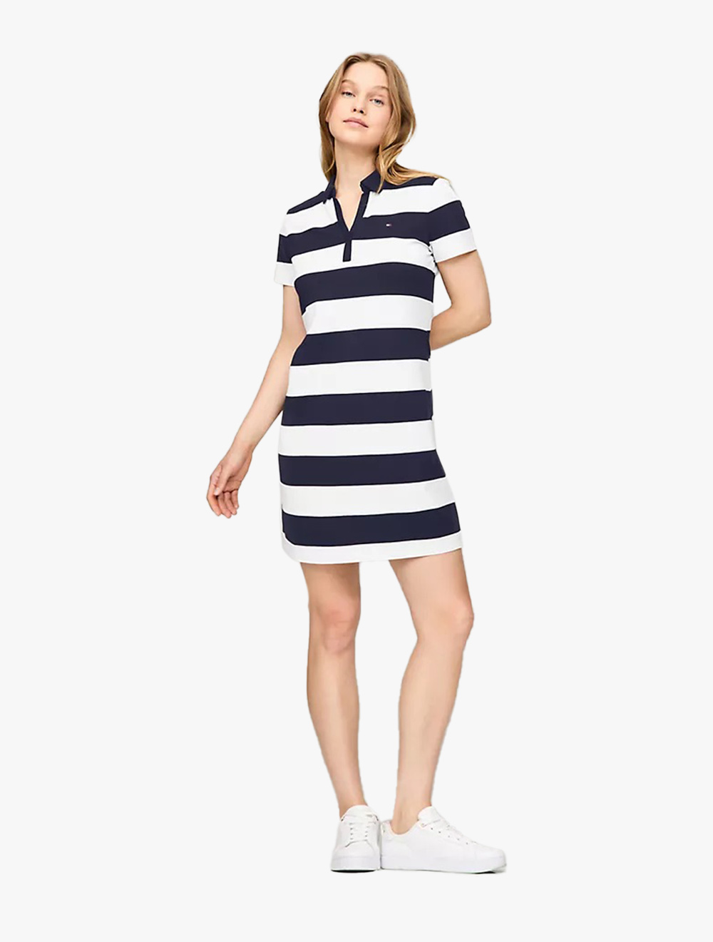 Tommy Hilfiger - Rugby Stripe Polo Dress - Navy - Navy