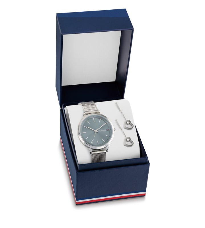 Tommy Hilfiger Watches TOMMY HILFIGER Giftset Stainless Steel Mesh Bracelet
