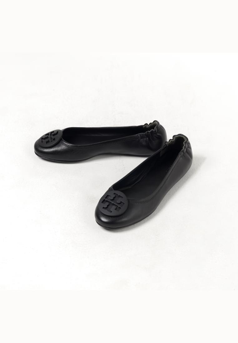 TORY BURCH Sepatu TORY BURCH MINNIE BALLERINA BLACK FLAT SHOES 100% ORIGINAL