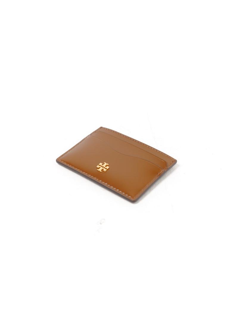 TORY BURCH Dompet TORY BURCH SHW BROWN CARD HOLDER 100% ORIGINAL