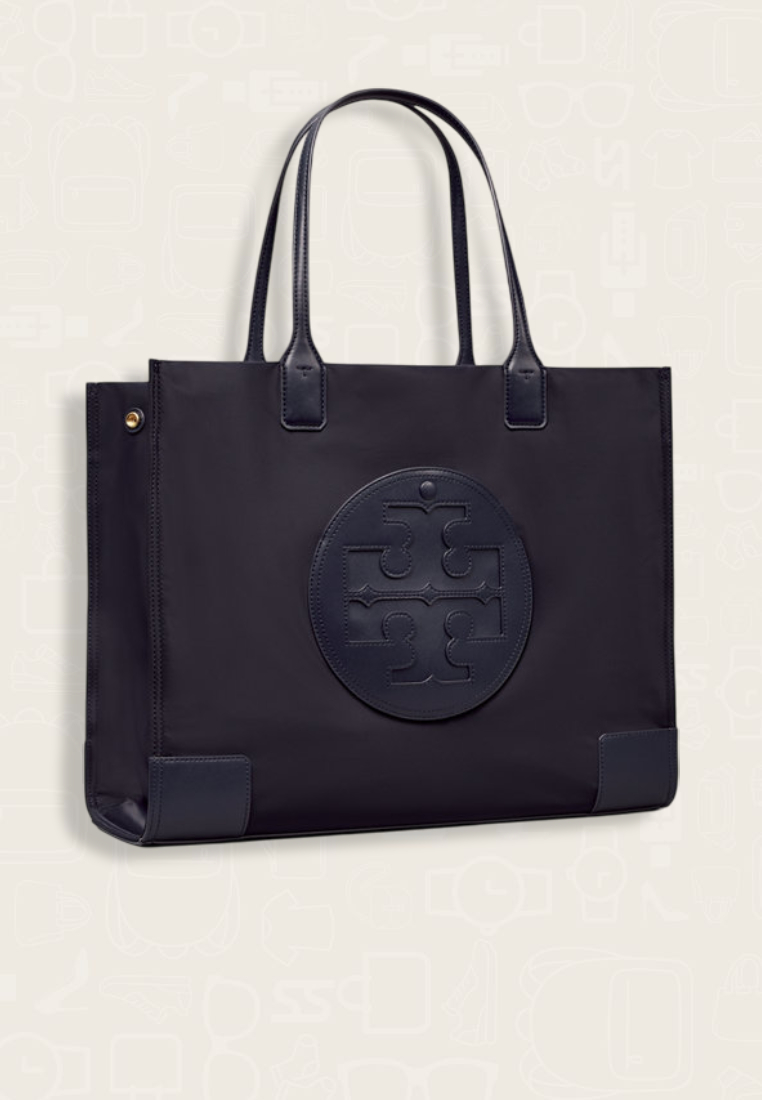 Tory Burch Ella Tote Navy