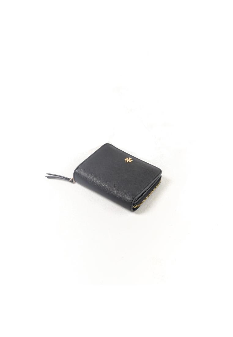 TORY BURCH Dompet TORY BURCH TORY LOGO BLACK BIFOLD WALLET 100% ORIGINAL
