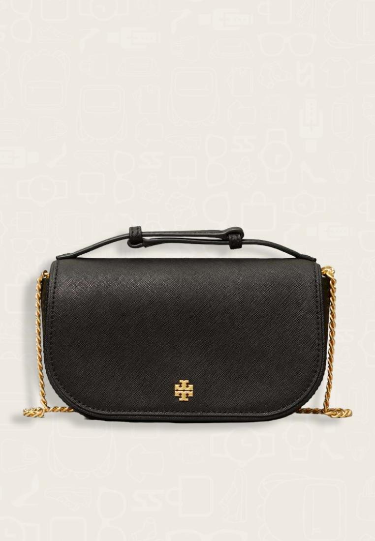 Tory Burch Emerson Top Handle Crossbody Black