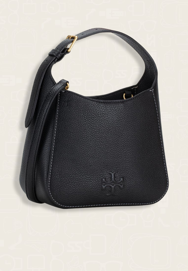 Tory Burch Thea Small Bucket Bag Black