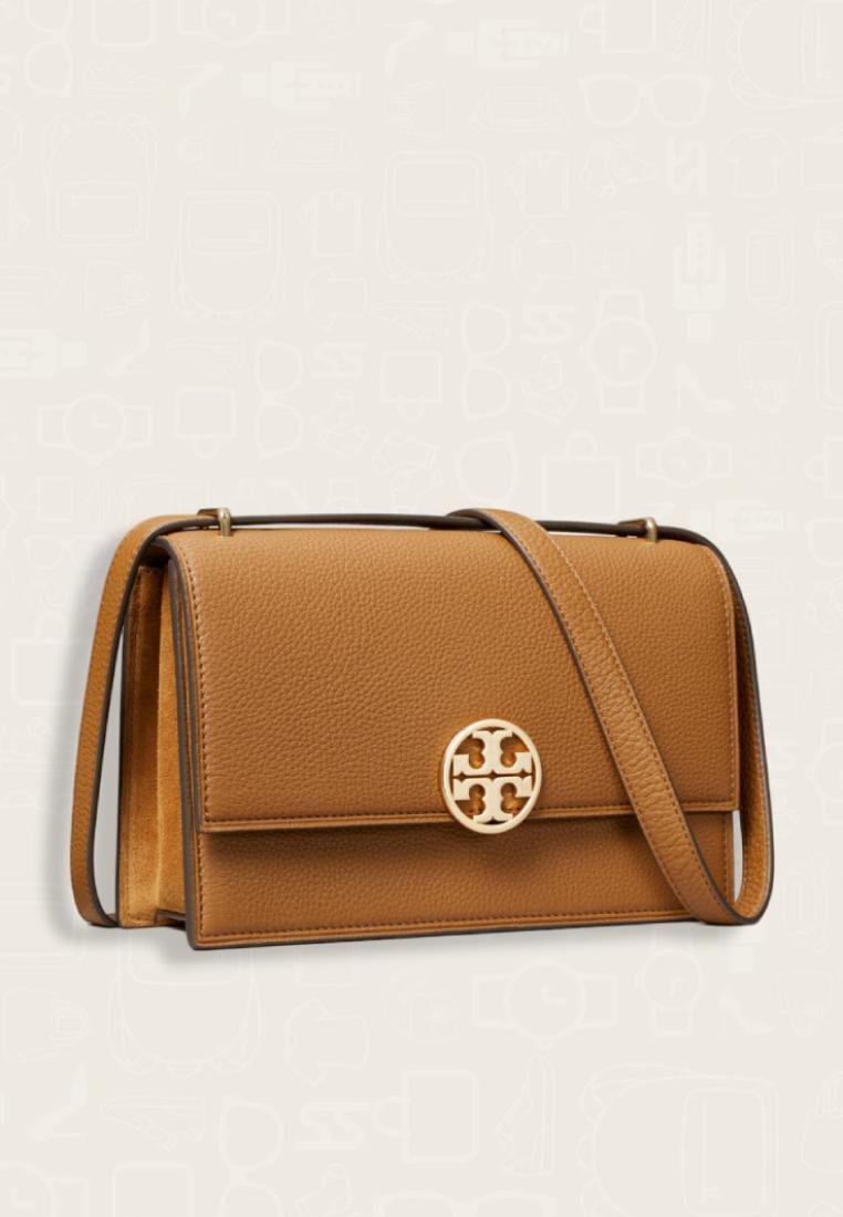Tory Burch Miller Shoulder Bag Tiger'S Eye