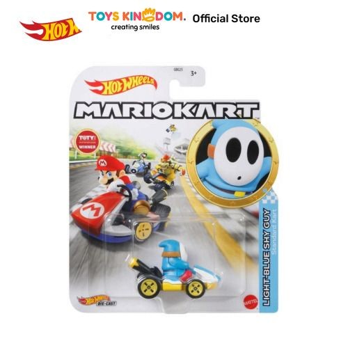 TOYS KINGDOM Hot Wheels Car Mario Kart Replica Random