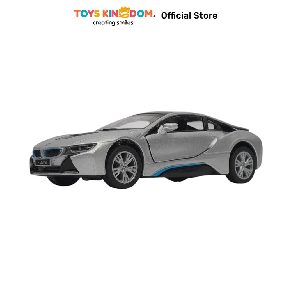 TOYS KINGDOM Top Gear Kinsmart 1:36 Diecast BMW I8 Random