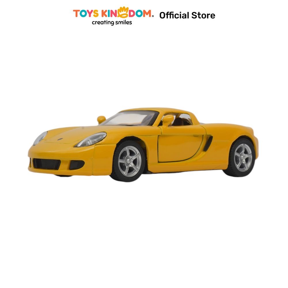 TOYS KINGDOM Top Gear Kinsmart 1:36 Diecast Porsche Carrera GT Random