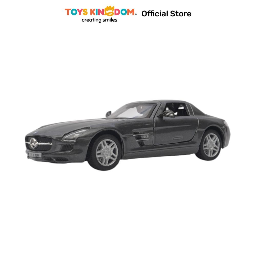 TOYS KINGDOM Top Gear Kinsmart 1:36 Diecast Mercedes Benz SLS AMG Random