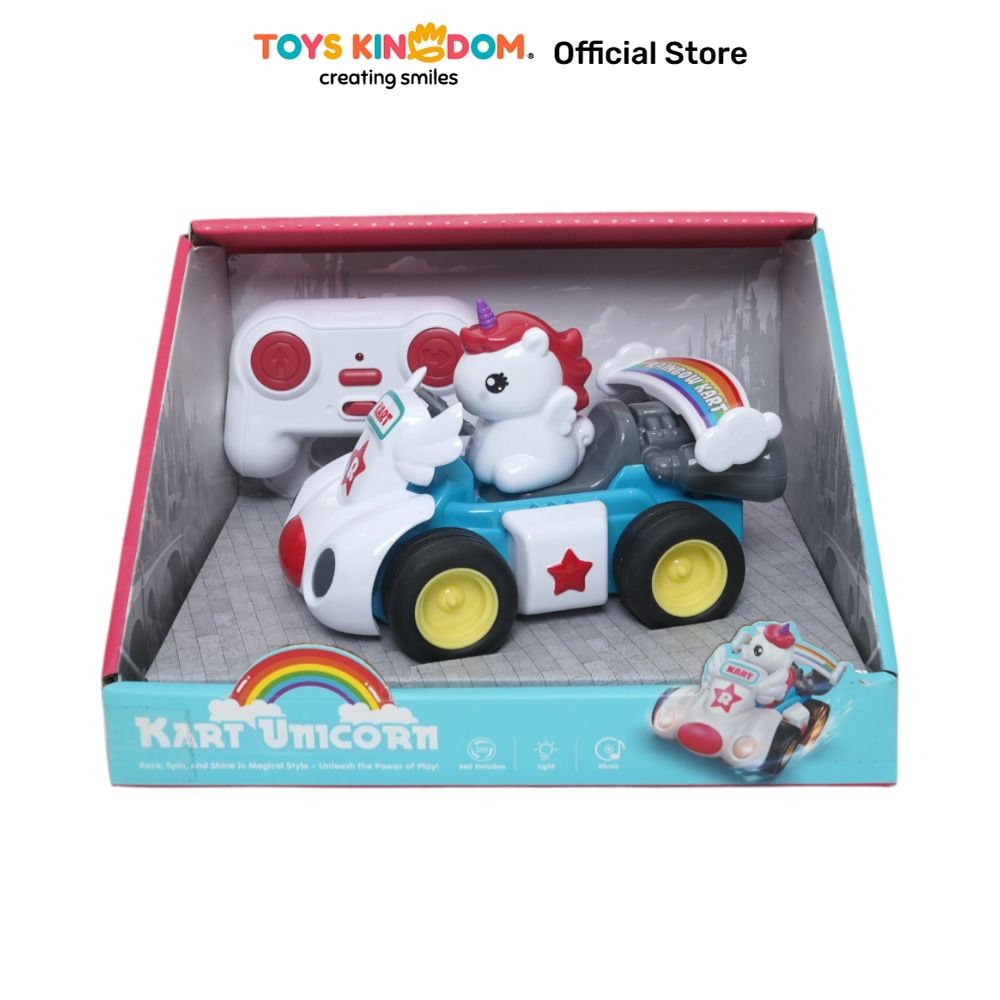 TOYS KINGDOM Cruzer City Wheels Kart Unicorn - Putih