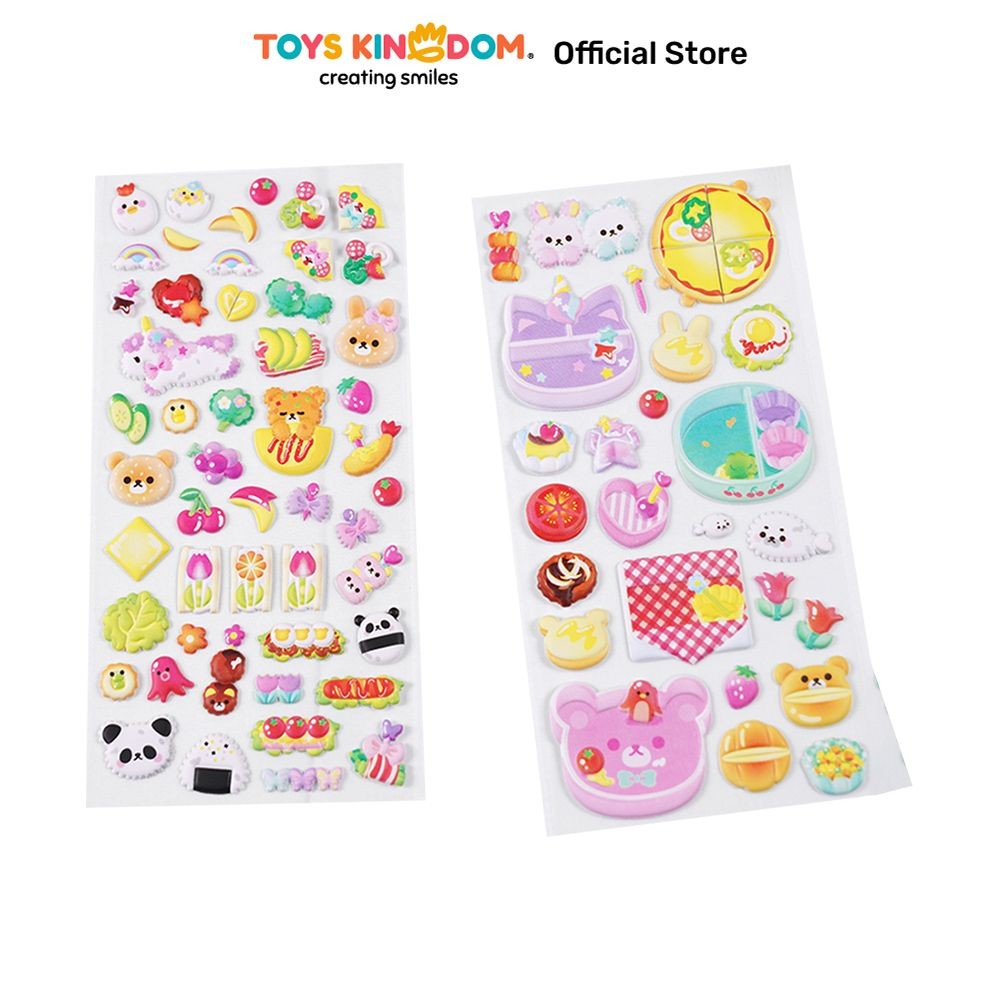TOYS KINGDOM KIDDY FUN DIY STIKER SERIES - MIX