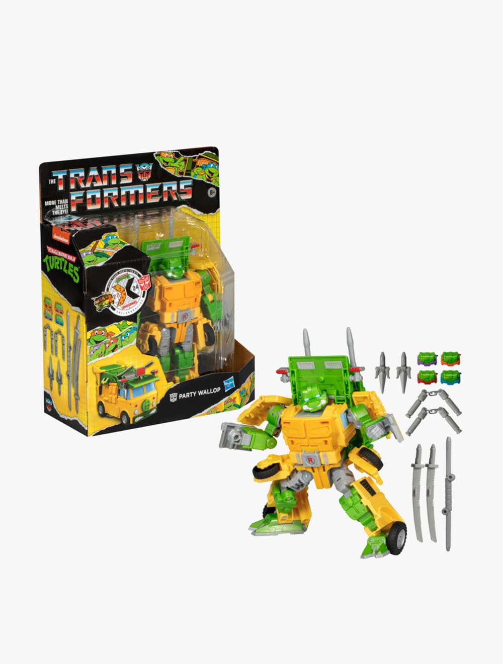 Transformers TRA Collab TMNT x Transformers Party Wallop - TFOF9656