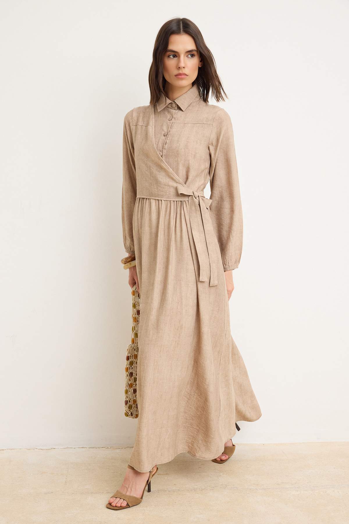 Trendyol Taş Woven Dress&Jumpsuit Hijab Dress Tctss26Eb184