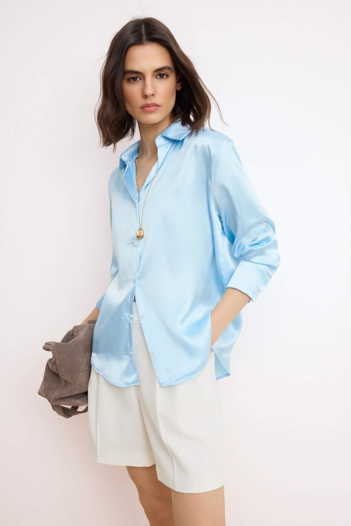 Trendyol Satin Shirt