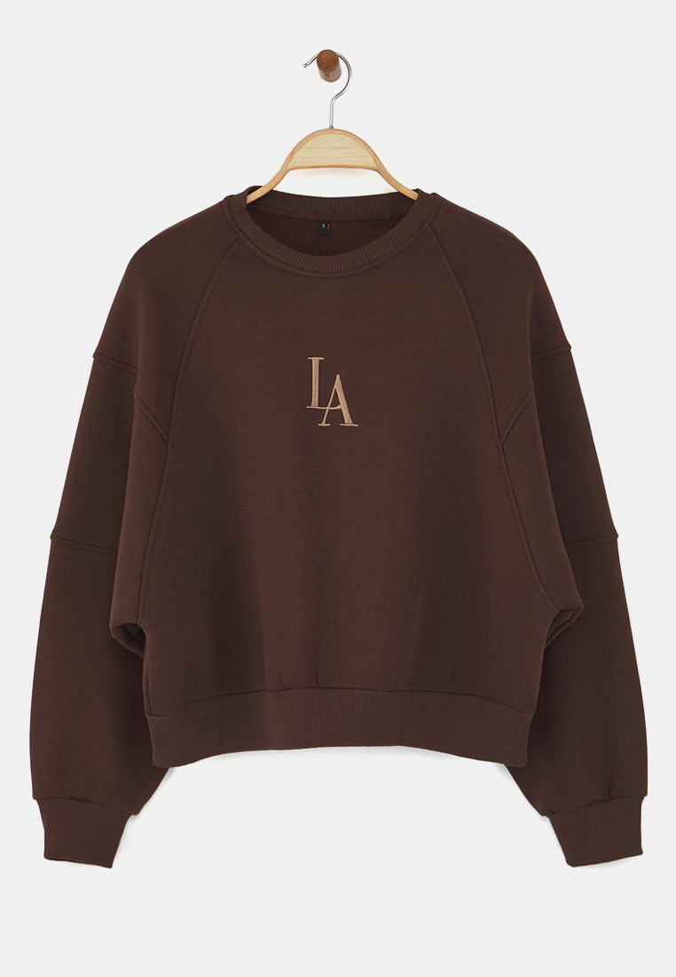 Crew Neck Polar Fleece Sweatshirt
