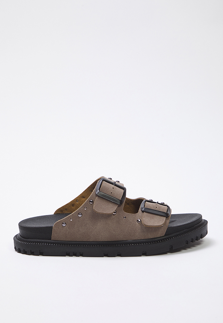 Trendyol Rivet Double Buckle Slippers