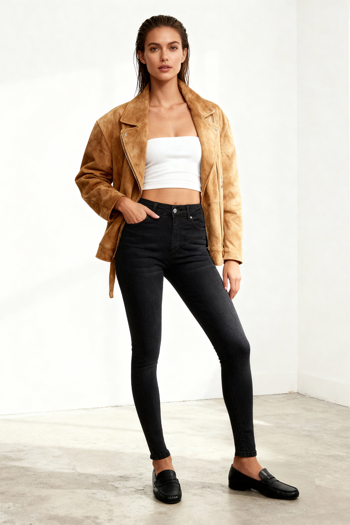 Trendyol Slimming Effect Super High Waist Skinny Jeans