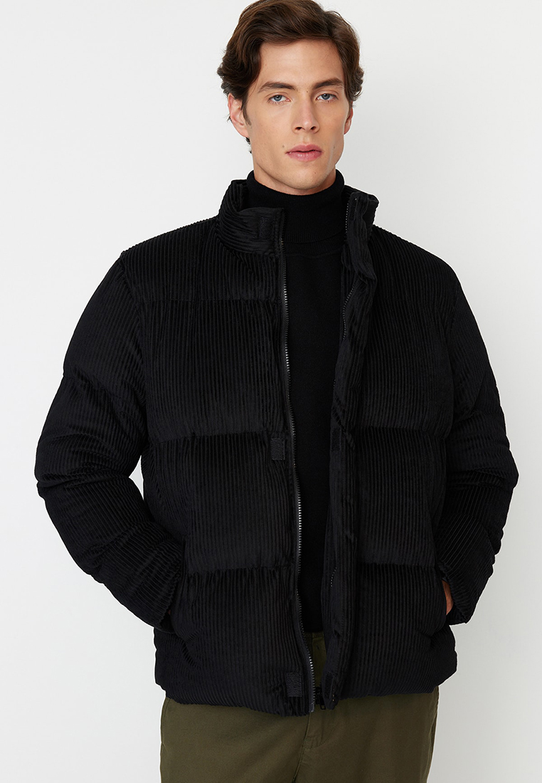 Trendyol Corduroy Puffer Jacket