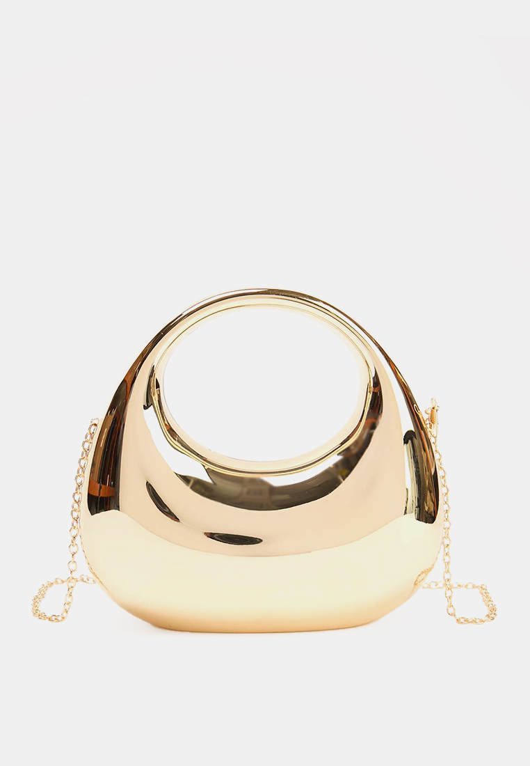 Trendyol Gold Mini Size Clutch Bag