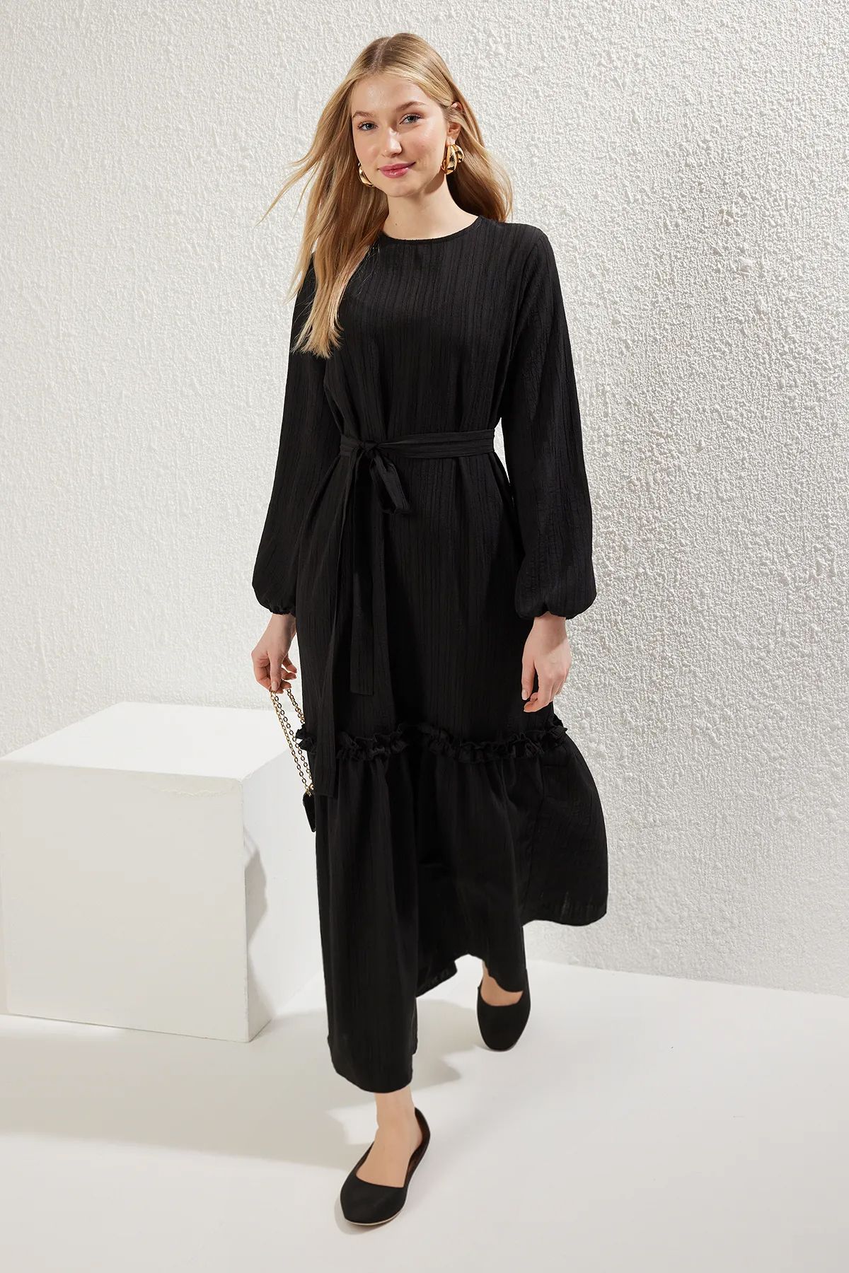 Trendyol Crinkle Woven Dress