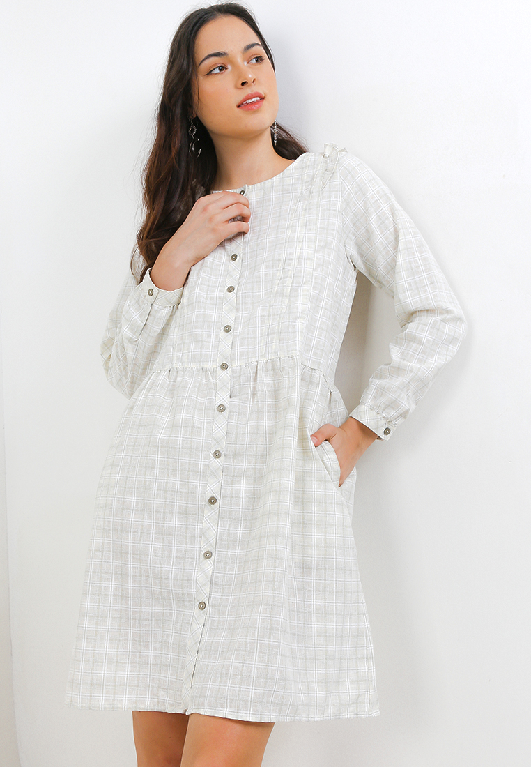 Triset Casual Pakaian Wanita Dress - TD301780111