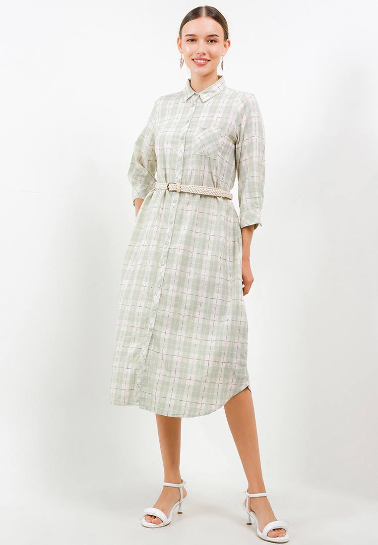 Triset Casual Pakaian Wanita Dress - TD301890111