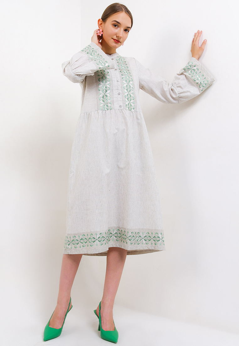 Triset Casual Pakaian Wanita Dress - TD800120111