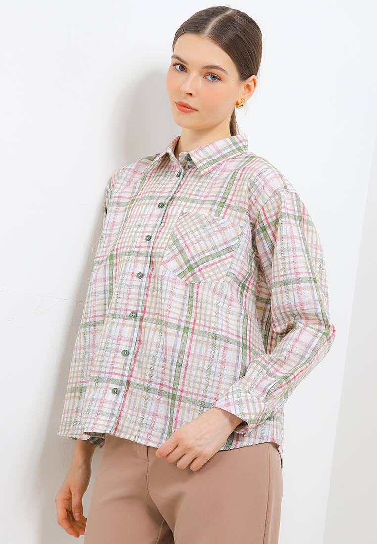 Triset Ladies Pakaian Wanita Blouse - LR304950111