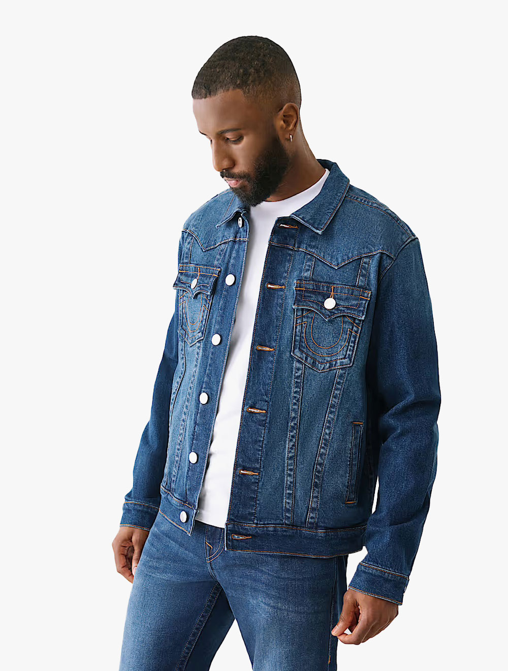 True Religion - Men Jackets - JIMMY JACKET SN - Dark Wash