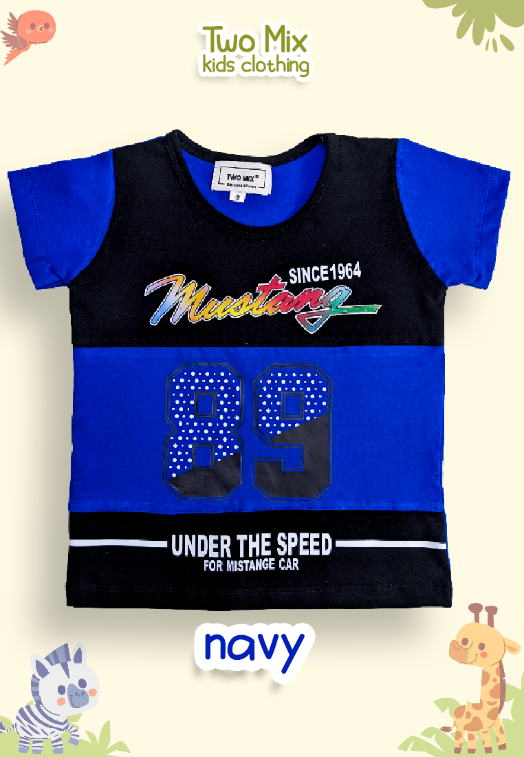 Two Mix - Baju Kaos Anak Laki-Laki Distro - Atasan Anak Cowok Premium 1 2 3 4 5 6 7 8 9 10 11 Tahun 