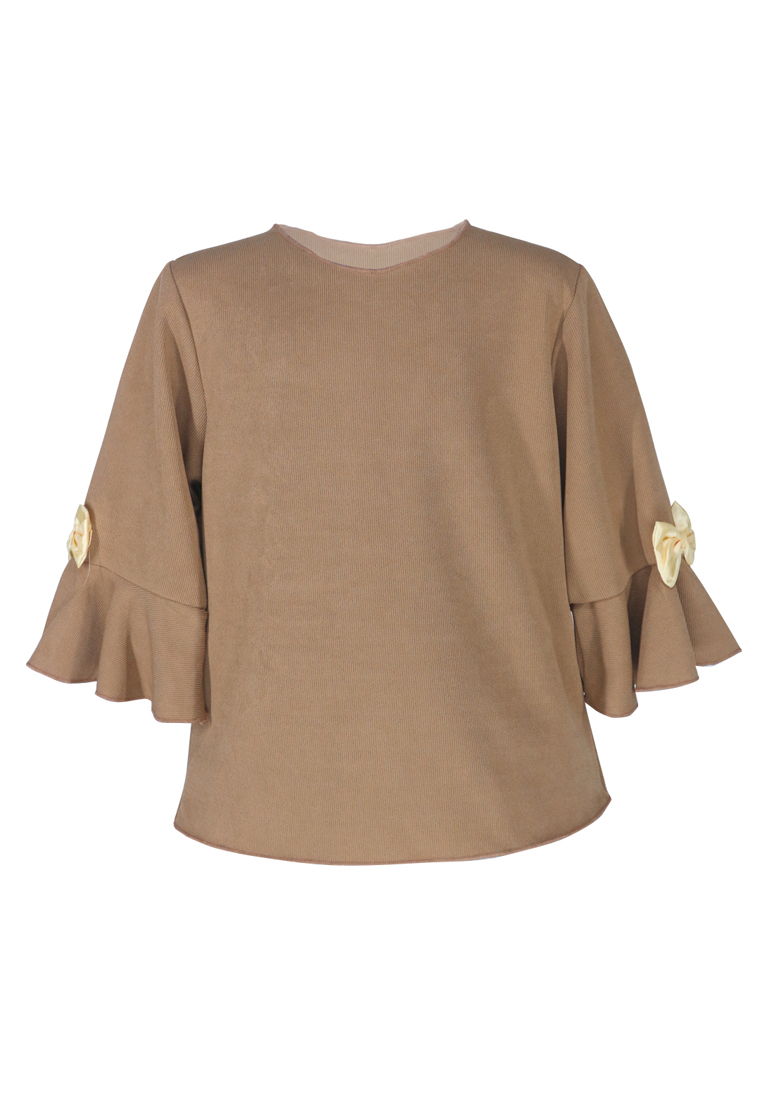 Two Mix Atasan Anak Perempuan / Blouse Anak Cewek / Blus Tops Kids Bahan Kaos Katun Usia 1-8 Tahun 4