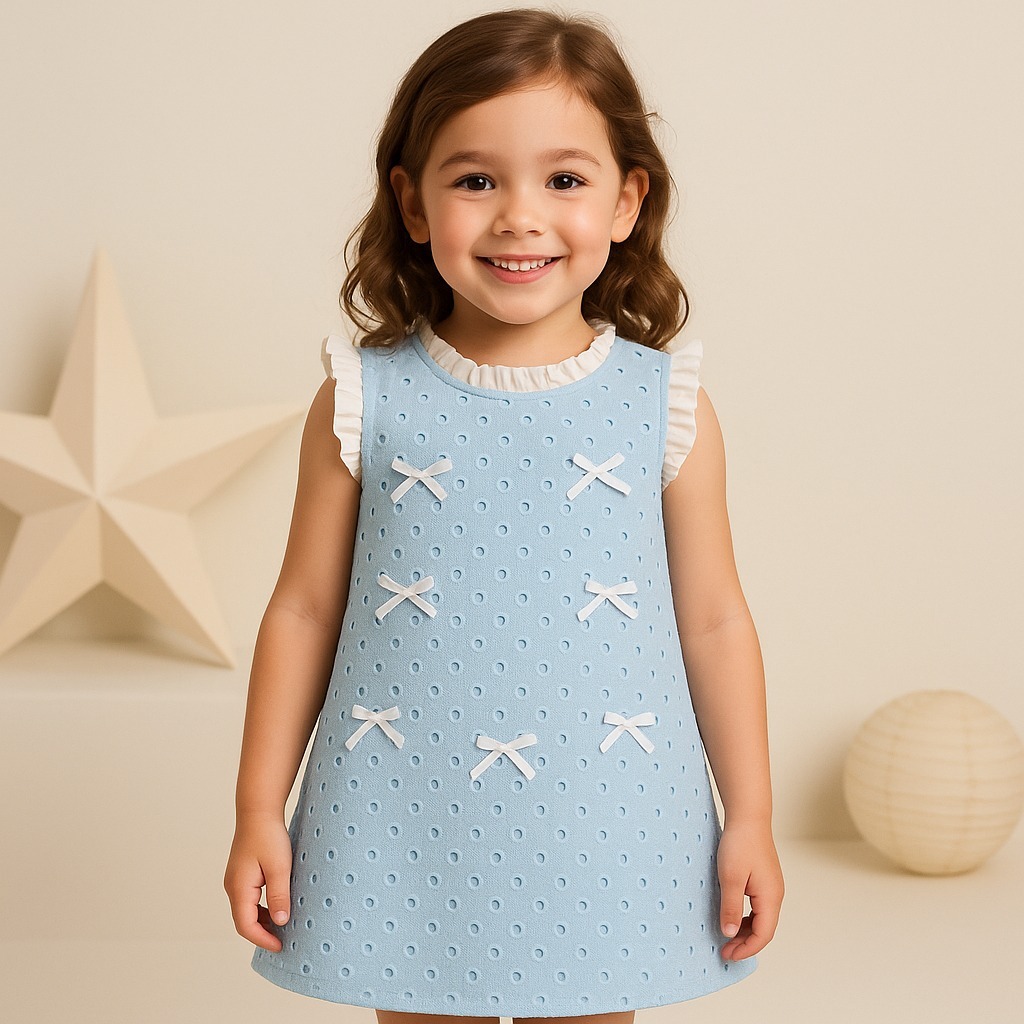 Two Mix - Baju Dress Anak Perempuan Usia 1-8 Tahun Model Korea Cantik Pesta Harian Terbaru 4437 Colo