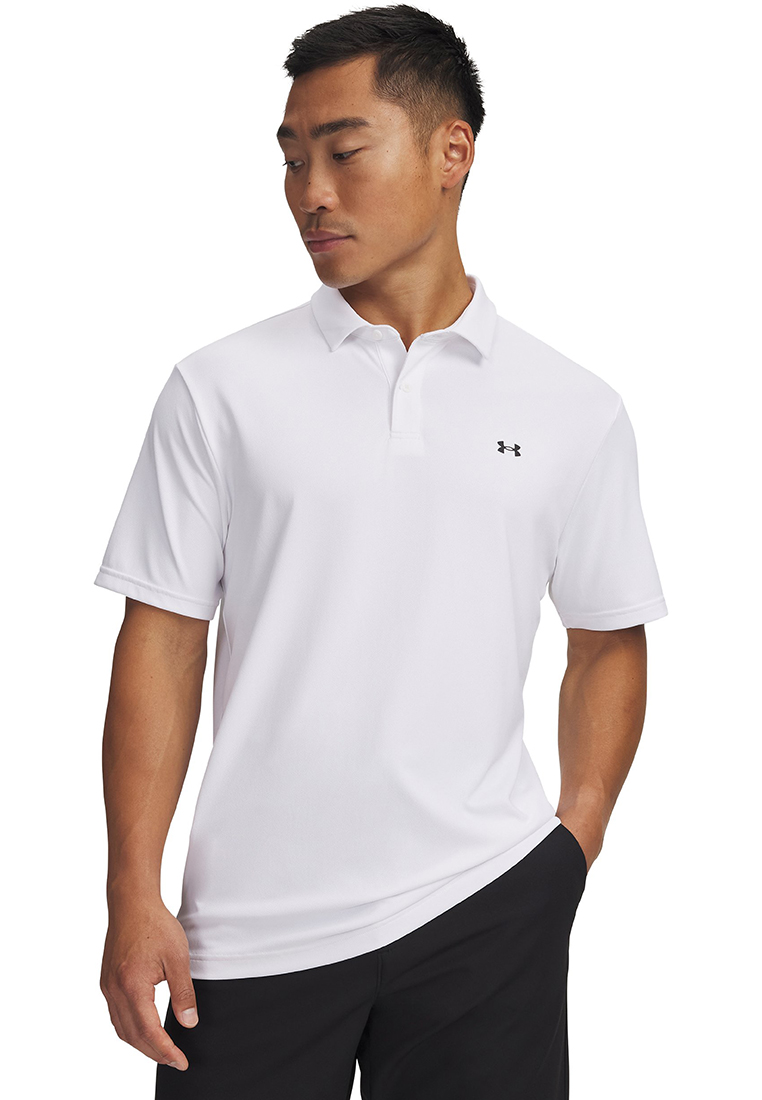 Under Armour Tee To Green Pique Polo Shirt